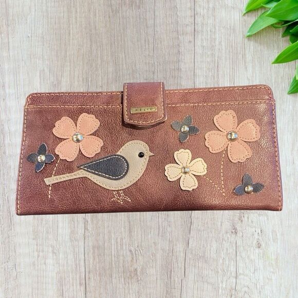 Relic Little Bird Boho Checkbook Wallet - Picture 1 of 8